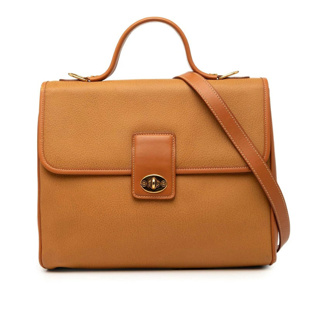 Gucci 2way Shoulder Bag Brown Leather